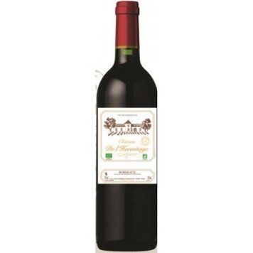 Вино Ch&acirc;teau de L'Hermitage BIO Bordeaux AOC, червоне сухе, 0.75л 13.5% (PRV3760197010042) 1216899 фото