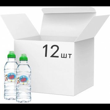 Упаковка мінеральної природної води негазованої SNO Для дітей 12х0.33 л (4860102580116_12) 1280069 фото