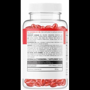 OstroVit Ubichinon Q10 100 mg / 60 caps 287563 фото