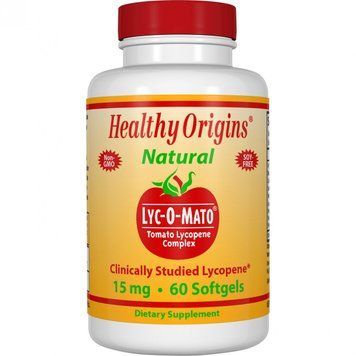 Healthy Origins Lyc-O-Mato 15 mg 60 softgels Ликопин з томатів на оливковій олії 487672 фото