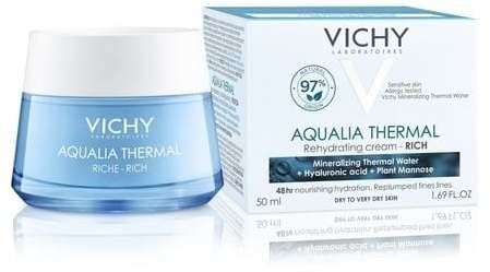 Vichy Aqualia Thermal Dynamic Rehydrating Cream Rich Зволожуючий крем для обличчя 30 ml 1084140 фото