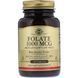 Solgar Folate Солгар Фолат, метафолін тисячі mcg 120 таблеток 497233 фото 1