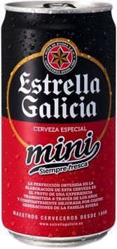 Пиво светлое Estrella Galicia Especial ж/б 0.25 л (PLK8412598000515) 815733 фото