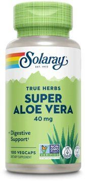 Solaray Super Aloe Vera Gel 8000mg - 100 Veg Capsules 1452610 фото