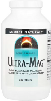Source Naturals Ultra-Mag Магний 240 таблеток 1415709 фото