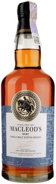 Віскі Macleod Islay Single Malt Scotch Whisky, 40% 0.7л (MAR5010852003789) 1150911 фото