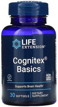Life Extension Cognitex basics Поддержка памяти и когнитивной функции 30 капсул 897019 фото