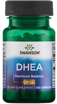 Swanson, DHEA 50 mg 120 caps (SWA-02261) 608393 фото