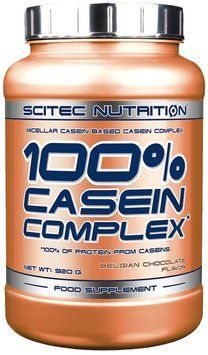 Протеин Scitec Nutrition 100% Casein Complex 920 g /30 servings/ Belgian Chocolate 401349 фото