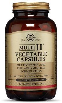 Solgar Multi II Vegetable Capsules 180 Vegetable Capsules 498691 фото