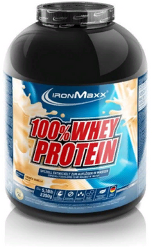 IronMaxx 100% Whey Protein 2350 g /47 servings/ French Vanilla 719512 фото