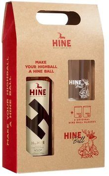 Коньяк Hine H by HINE VSOP, gift box + 2 glasses 0.7 л (BWW8588) 1080299 фото