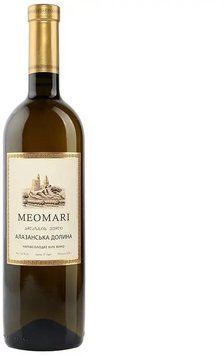 Вино MEOMARI Алазанська долина, біле напівсолодке, 0.75л 12% (DIS4860004901637) 1186225 фото