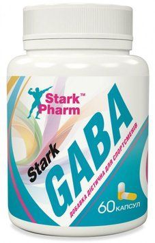 Stark Pharm Stark GABA 500 mg Гамма Аміномасляна кислота 60 капсул 870274 фото