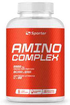 Амінокислота для спорту Sporter Amino Complex 6800 160 caps / 20 servings 1053451 фото