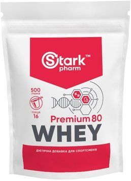 Протеїн Stark Pharm Whey 80 Premium - 500g Creme Brulee 1458019 фото
