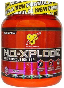 BSN N.O.-Xplode 3.0 Pre-Workout Igniter 30 serv. 555 g green apple 378570 фото