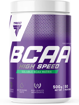 Амінокислота для спорту Trec Nutrition BCAA High Speed 500 g/50 servings/lemon 1083457 фото