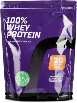 Протеин Progress Nutrition 100% Whey Protein New Instant Formula 460 g / 17 servings / Vanilla 1203615 фото