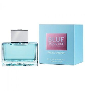 Туалетна вода Antonio Banderas Blue Seduction For Women 80 ml Тестер 644623 фото