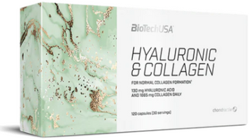 Biotech Hyaluronic & Collagen 120 caps / 30 servings 1077761 фото