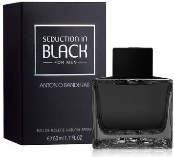 Туалетна вода Antonio Banderas Seduction In Black 50 ml 966844 фото