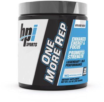 Передтренувальний комплекс BPI One More Rep 250 g /25 servings/ Fruit Punch 911219 фото