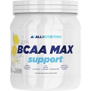 Амінокислота для спорту All Nutrition BCAA Max Support 250 g /25 servings/ Lemon 579794 фото