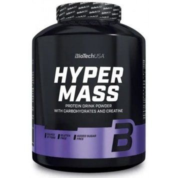 Гейнер BioTechUSA Hyper Mass 2270 g / 34 servings / Salted Caramel 989645 фото