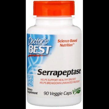 Doctor's Best Best Serrapeptase 40,000 SPU 90 Caps (DRB-00149) 585175 фото