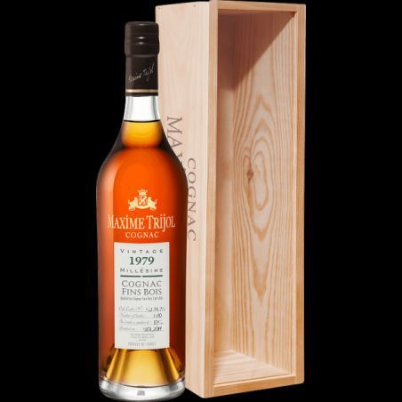 Коньяк Maxime Trijol cognac Fins Bois Vintage 1979 0.7л 40% (MAR3544680022565) 878085 фото