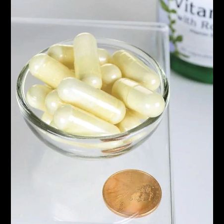 Swanson, Vitamin C with Rose Hips 1000 mg 90 caps (SWA-11054) 608395 фото