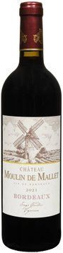 Вино Maison Sichel Chateau Moulin de Mallet 2021 Bordeaux AOC красное сухое 0.75 л (FSH_3394150052024) 1399323 фото