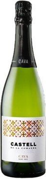 Вино ігристе CASTELL DE LA COMANDA CAVA SEMI SEC, біле напівсухе, 0.75л 11.5% (STA8437006918893) 801653 фото