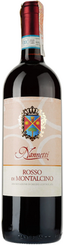 Вино Nannetti Rosso Di Montalcino червоне сухе 13.5% 0.75 л (WNF8004489183249) 1217659 фото