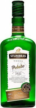 Горілка Stumbras Vodka Potato, 0.5л 40% (PLK4770033228547) 1165296 фото