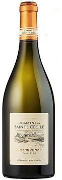 Вино Domaine Sainte Cecile Chardonnay біле 0.75 л (WHS3500610089077) 818281 фото
