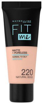 Maybelline New York FIT ME! Матовий №220 Natural beige Тональний крем 30ml 870964 фото