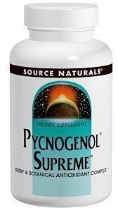 Source Naturals Pycnogenol Supreme 30 Tab 417585 фото