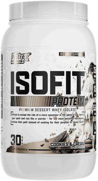 Nutrex Isoﬁt - 30srv Cookies Cream 1463231 фото