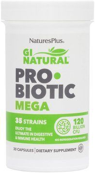 Мега Пробиотик Nature's Plus Probiotic Mega, 120 Billion CFU, Capsules (NTP43902) 687605 фото