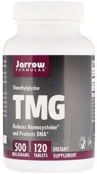 Jarrow Formulas TMG Trimethylglycine 500 mg 120 Tabs Триметилглицин 534577 фото