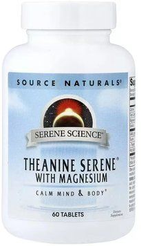 Source Naturals Serene Science Theanine Serene - 60 Tablets 1452176 фото