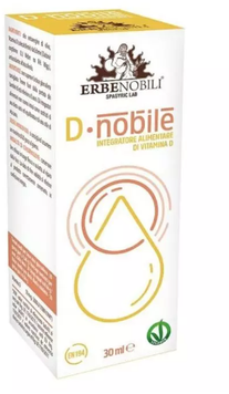 Erbenobili Vitamin D Supplement D Noble 2000 IU Витамин D в каплях 30 мл 893720 фото