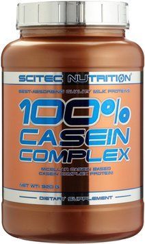 Протеин Scitec Nutrition 100% Casein Complex 920 g /30 servings/ Cantaloupe White Chocolate 387544 фото