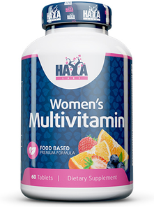 Haya Labs Food Based Women's Multi Мультивитамины для женщин 60 таблеток 1051921 фото