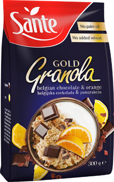Гранола Go On Nutrition Granola Gold 300 g /6 servings/Chocolate and Orange 969760 фото