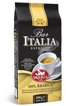 Кофе в зернах Saquella Espresso Arabica 1 кг (8002650000760) 1081563 фото