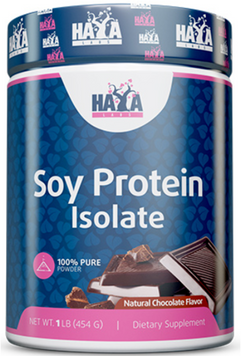 Протеїн Haya Labs 100% Soy Protein Isolate без ГМО 454 g / 17 servings / Chocolate 1026506 фото