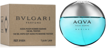 Туалетна вода Bvlgari Aqva Marine Pour Homme 100 ml Тестер 725193 фото
